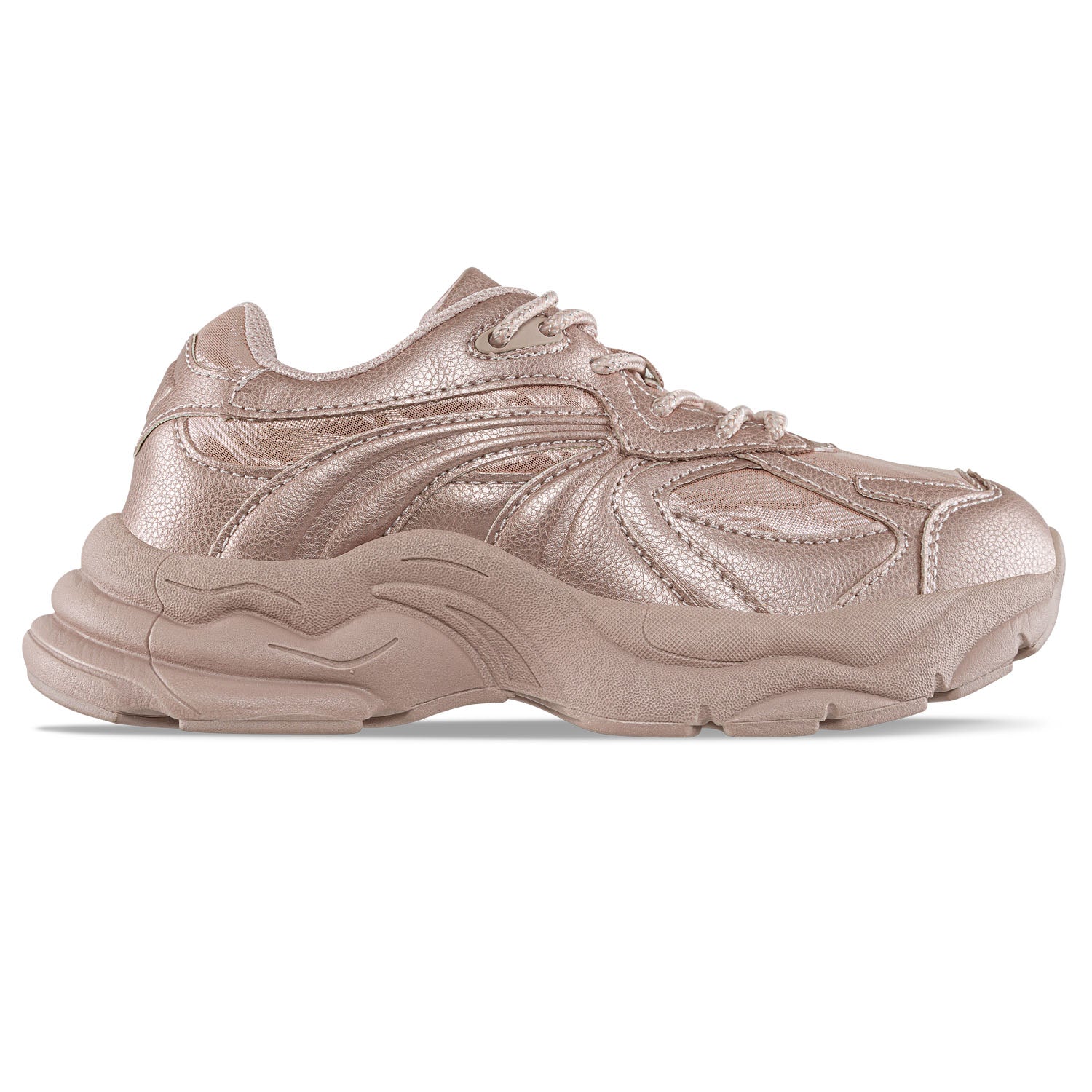 Tenis Urbanos Vifor Oro Rosa Los Gomosos para Niña