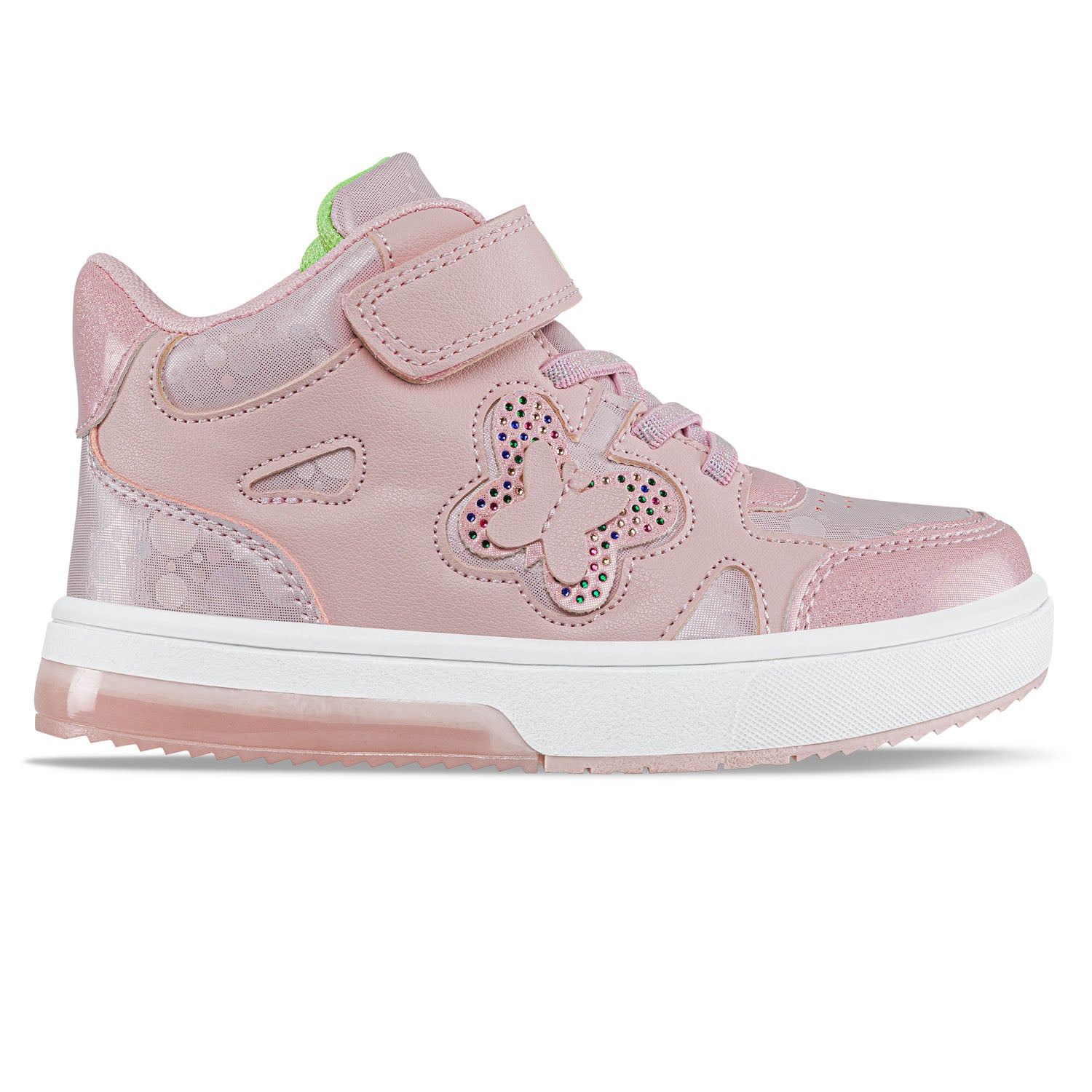 Tenis Luces Nubi Rosa Los Gomosos para Niña