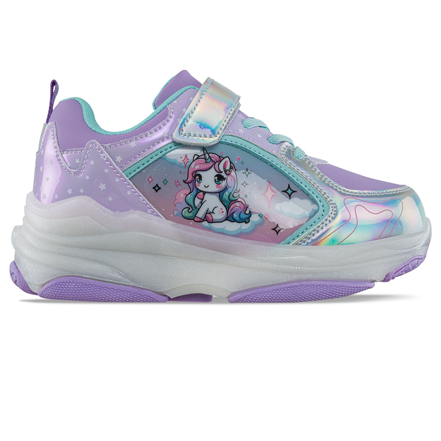 Tenis Patines Luces Relaxi Mora Los Gomosos para Niña