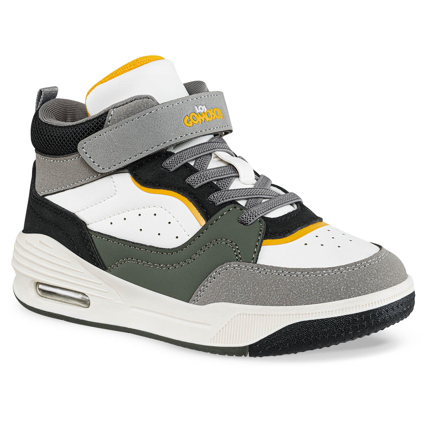 Tenis Urbanos Lender Blanco-Gris Los Gomosos para Niño