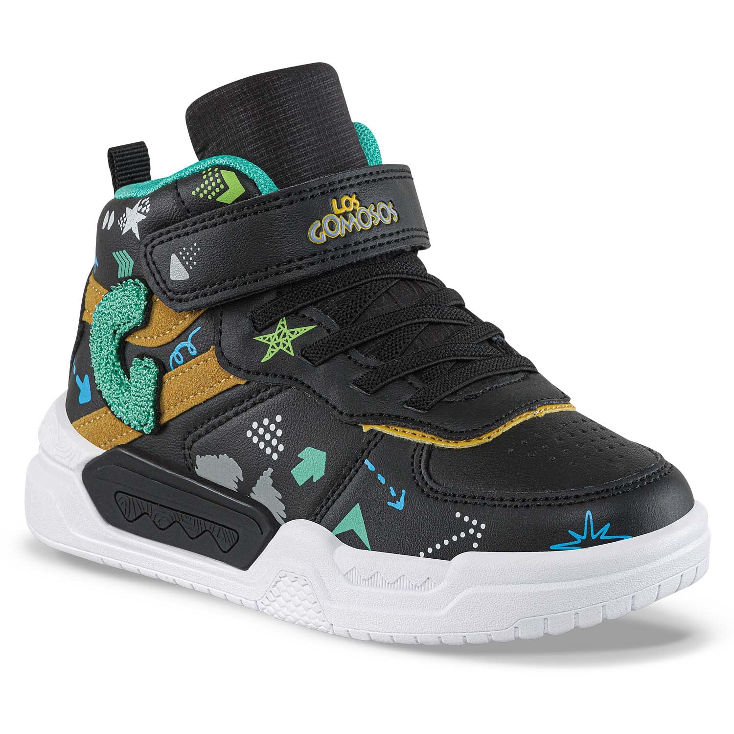 Tenis Urbanos Conter Negro Los Gomosos para Niño