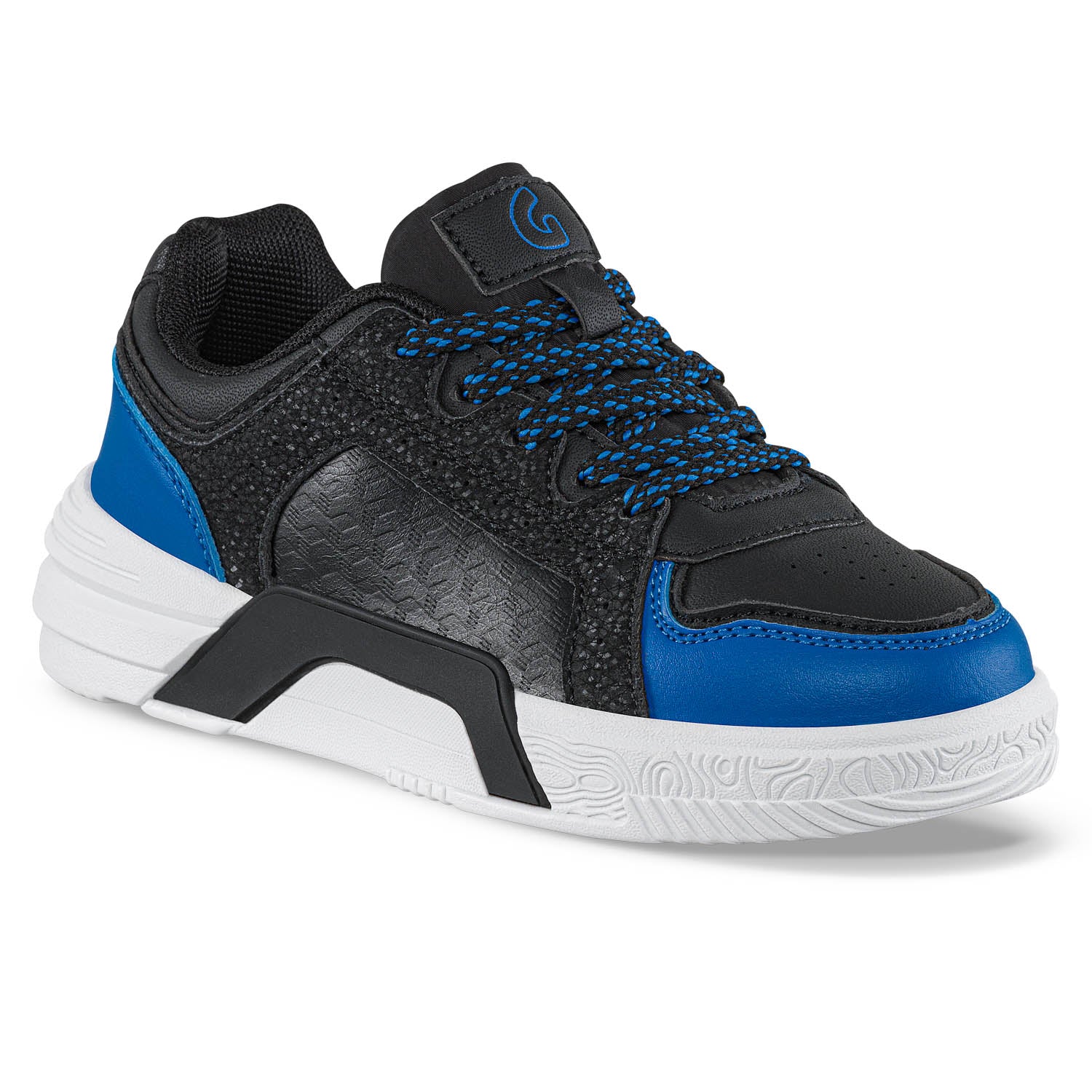 Tenis Urbanos Miro Negro-Azul Los Gomosos para Niño