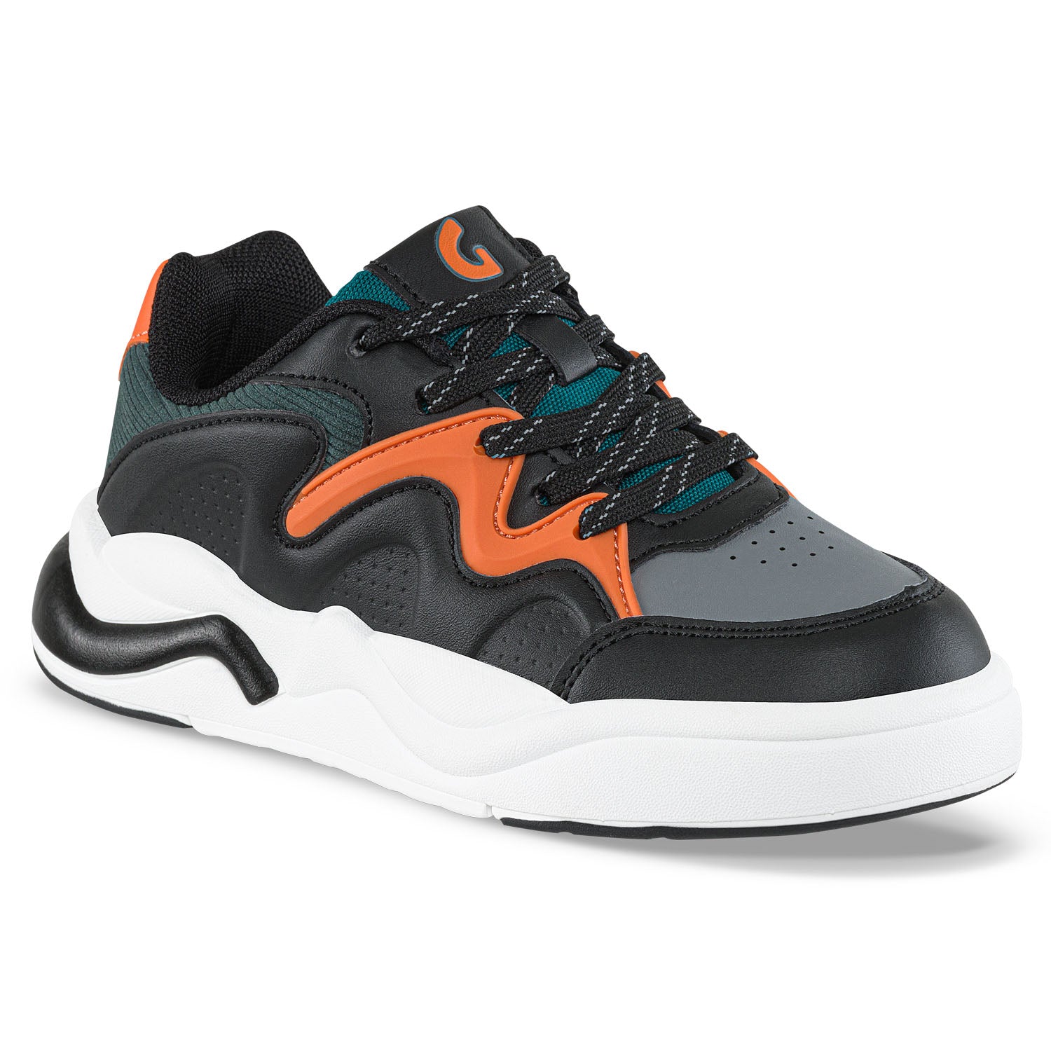 Tenis Urbanos Ogrimi Gris-Negro Los Gomosos para Niño