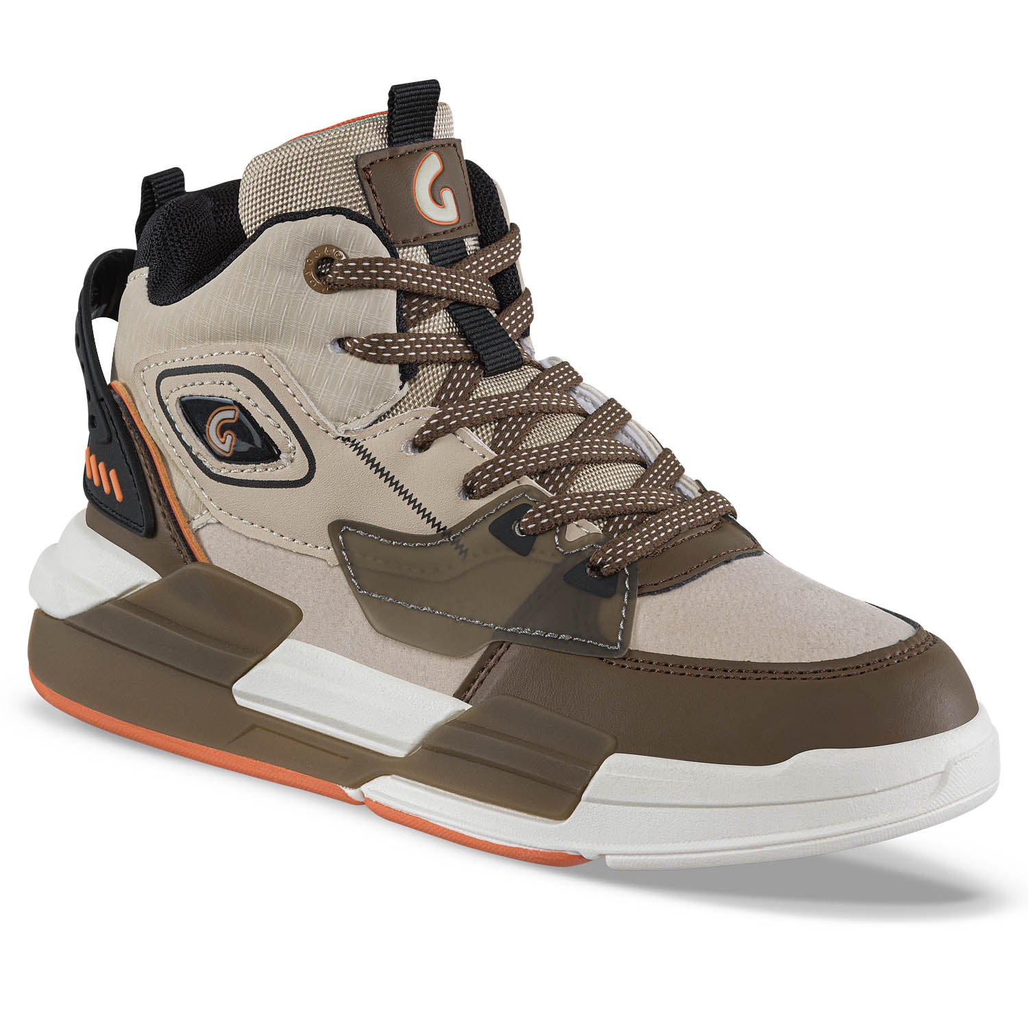 Tenis Urbanos Vazo Beige-Café Los Gomosos para Niño