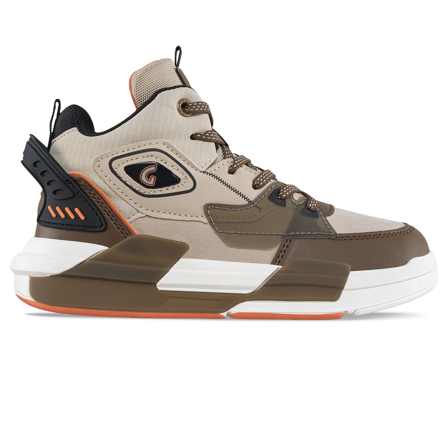 Tenis Urbanos Vazo Beige-Café Los Gomosos para Niño