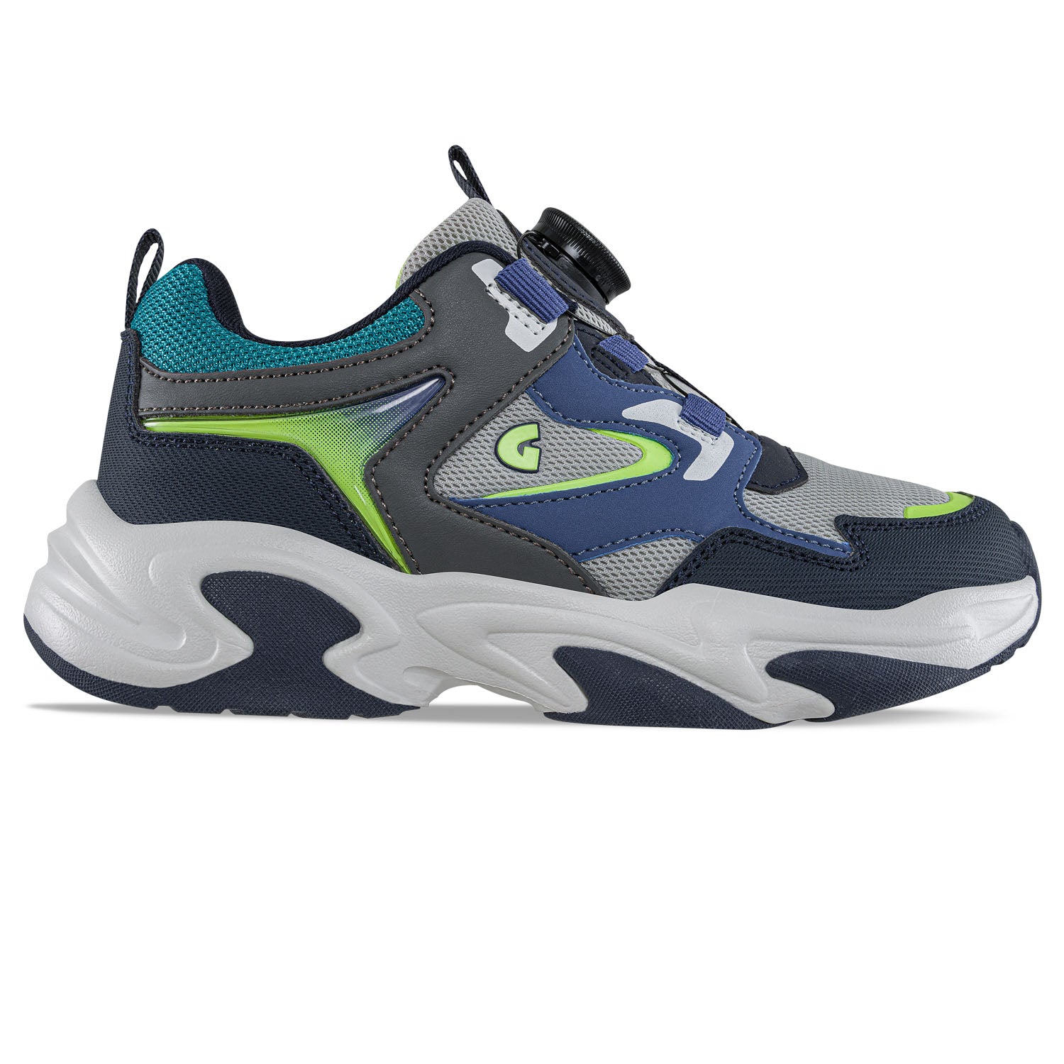 Tenis Urbanos Fibor Azul Osc Los Gomosos para Niño