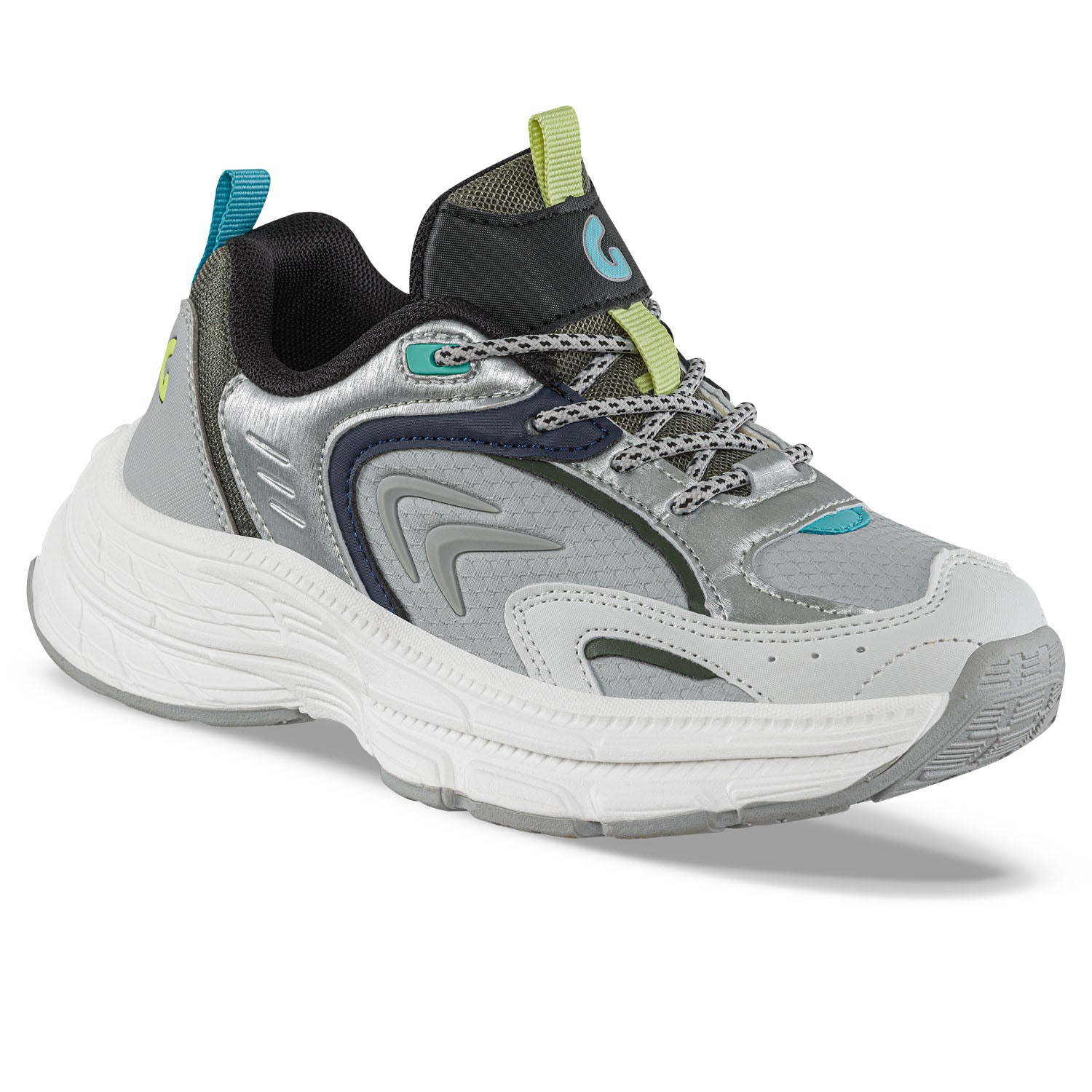 Tenis Urbanos Wenny Blanco-Negro Los Gomosos para Niño