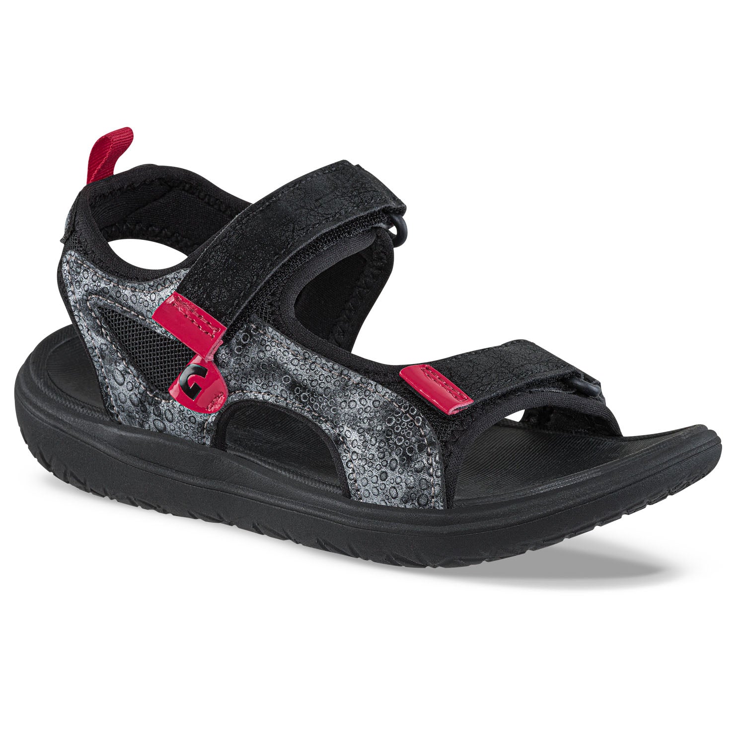 Sandalias Cedit Negro Los Gomosos para Niño