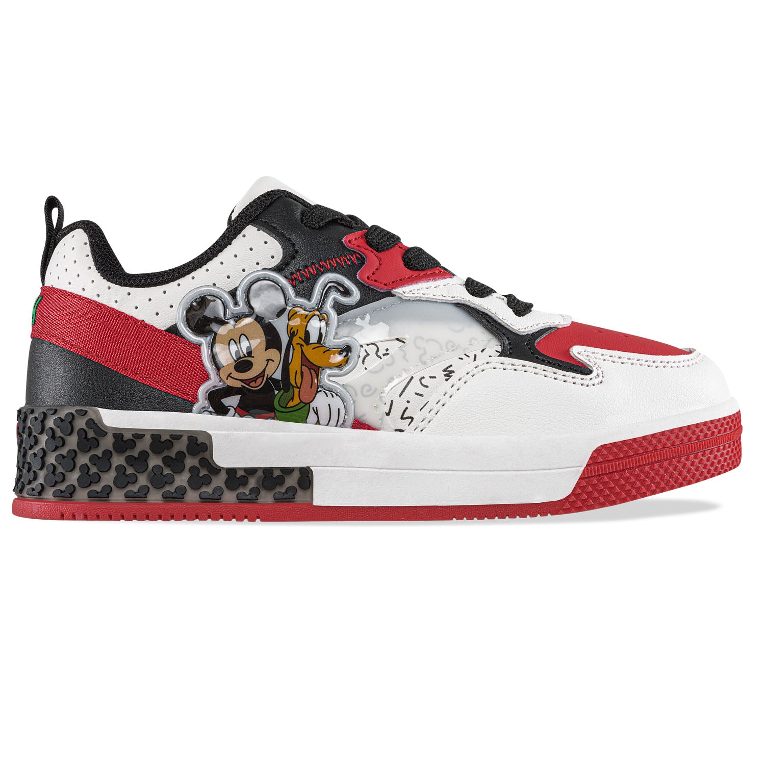 Tenis con Luces Mickey Alutor Rojo Disney para Niño