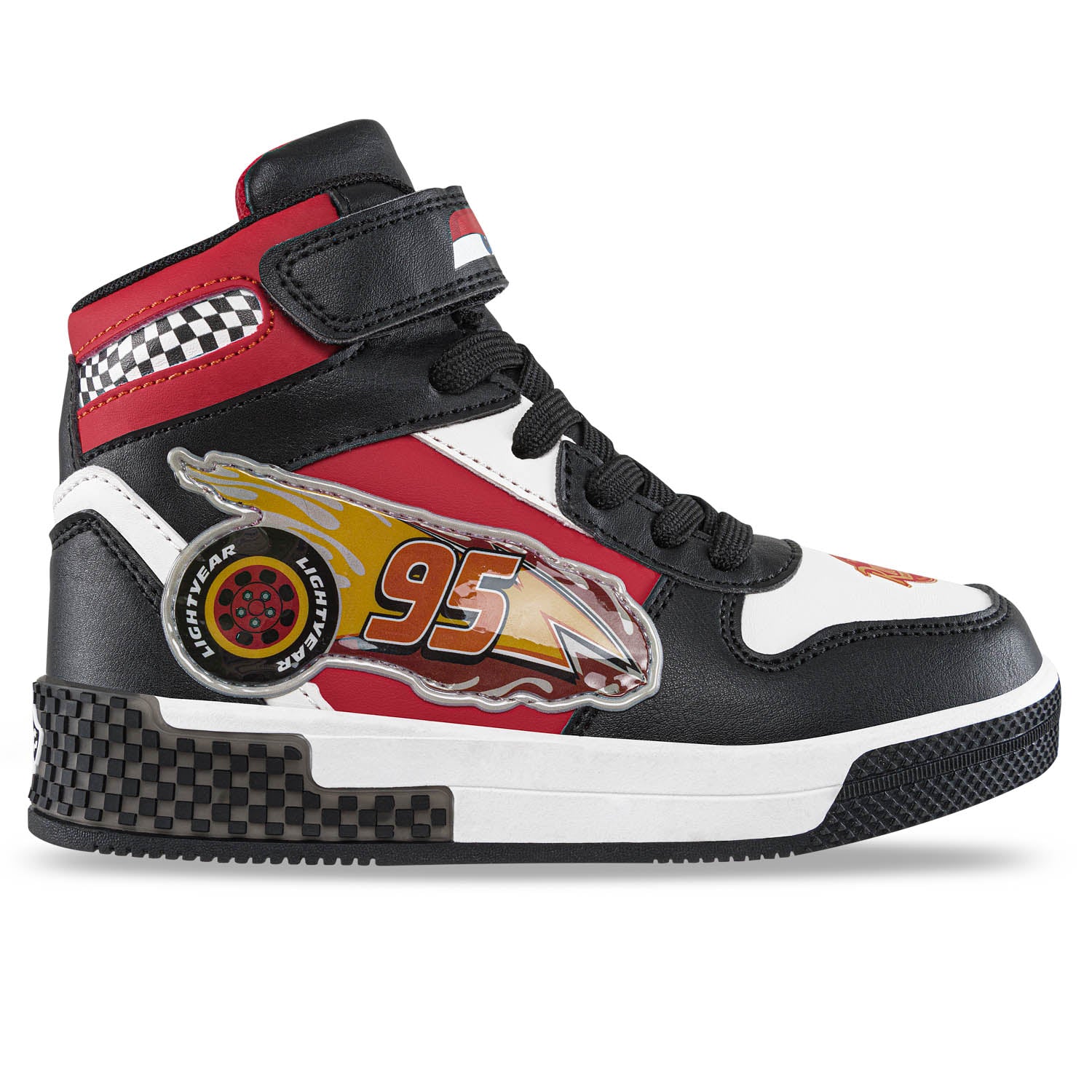 Tenis con Luces Cars Fespin Negro Disney para Niño