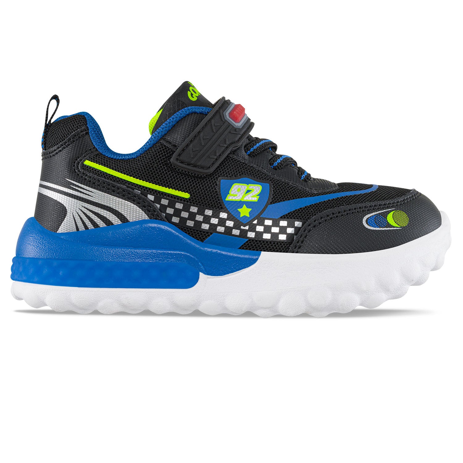 Tenis con Luces Chitter Negro Los Gomosos para Niño