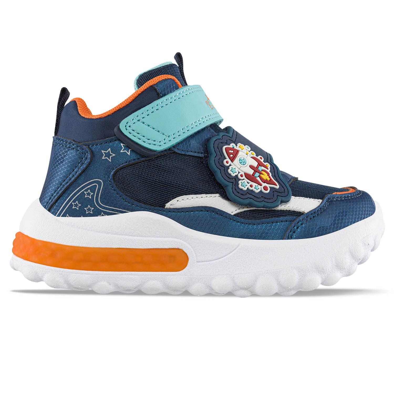 Tenis con Luces Canez Azul Osc Los Gomosos para Niño