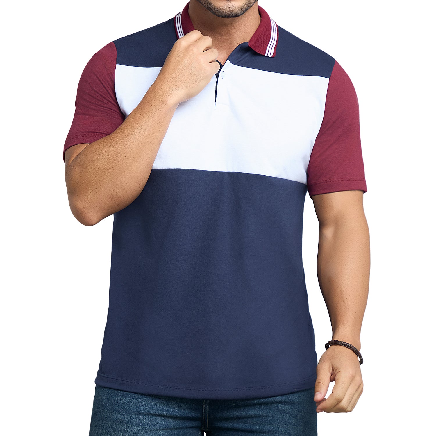 Camiseta Polo Isaac Vino Croydon para Hombre