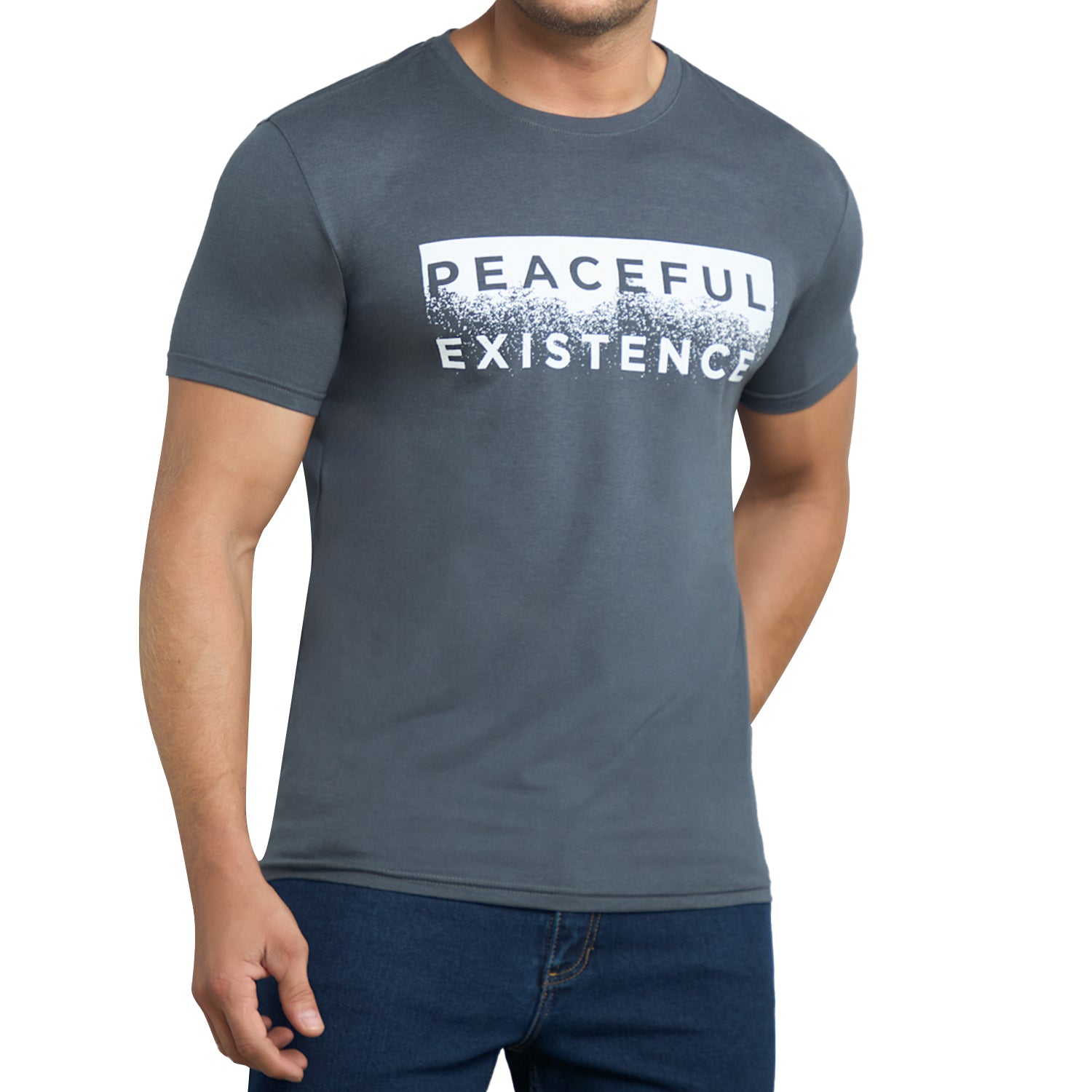 Camiseta Felipe Gris Osc Croydon para Mujer