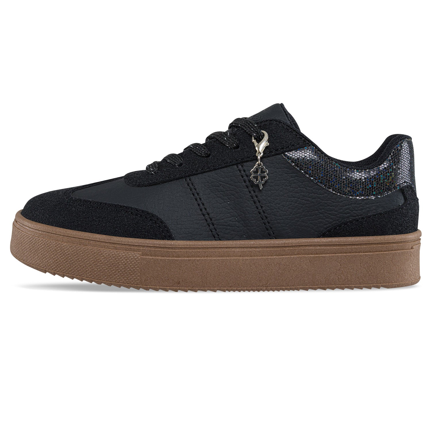 Tenis Husnia Negro Croydon para Mujer