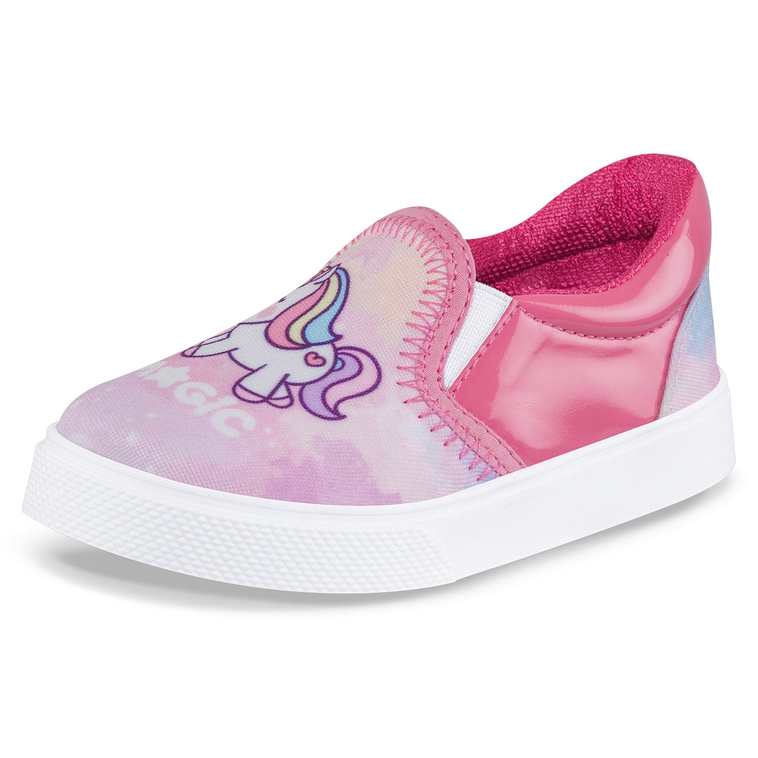 Tenis Casuales Ulia Fucsia Los Gomosos para Niña