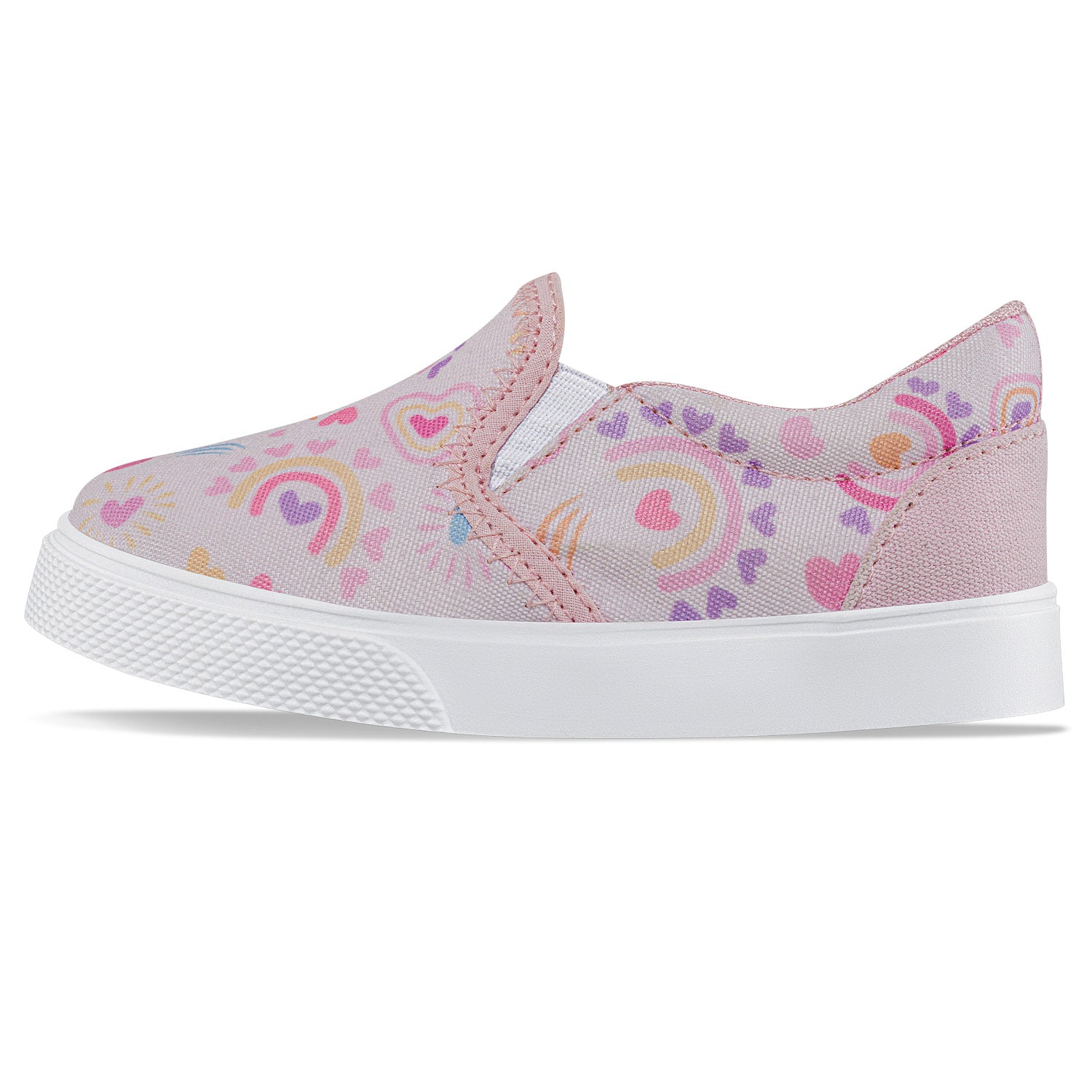 Tenis Casuales Kranis Rosa Los Gomosos para Niña