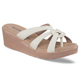 Sandalias Tacón Kamelia Blanco Croydon para Mujer