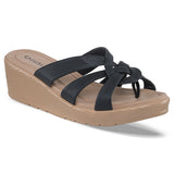 Sandalias Tacón Kamelia Negro Croydon para Mujer