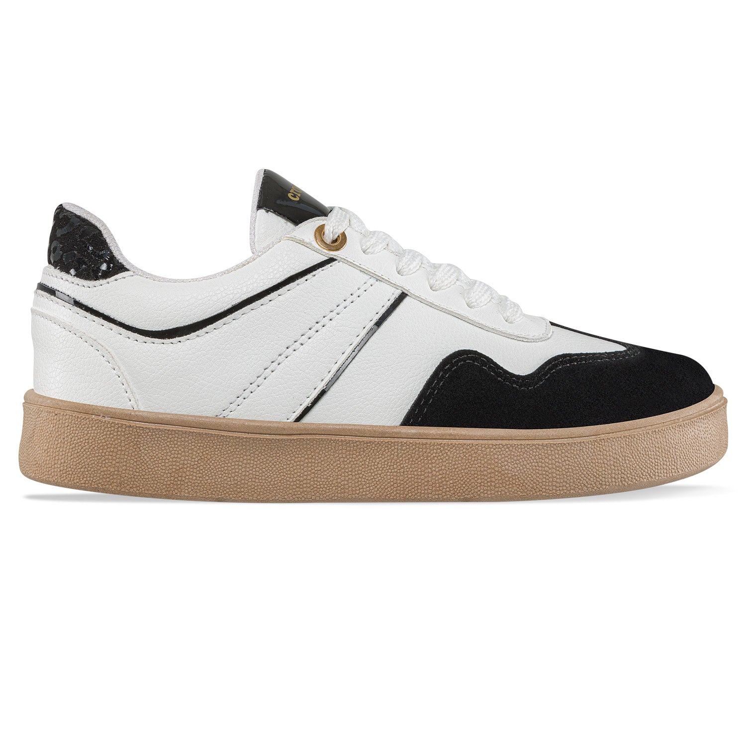 Tenis Urbanos Myranda Blanco-Negro Croydon para Mujer