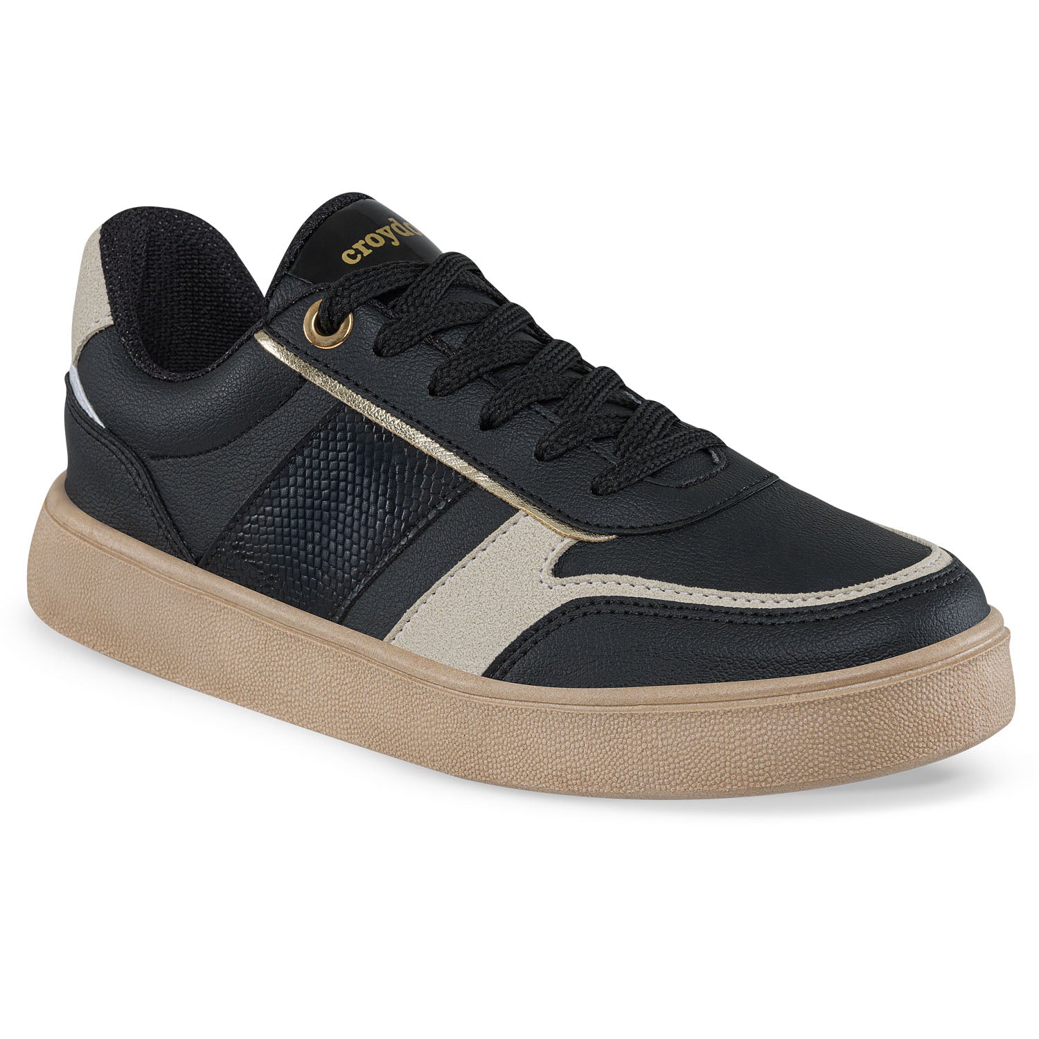 Tenis Urbanos Rhanda Negro Croydon para Mujer