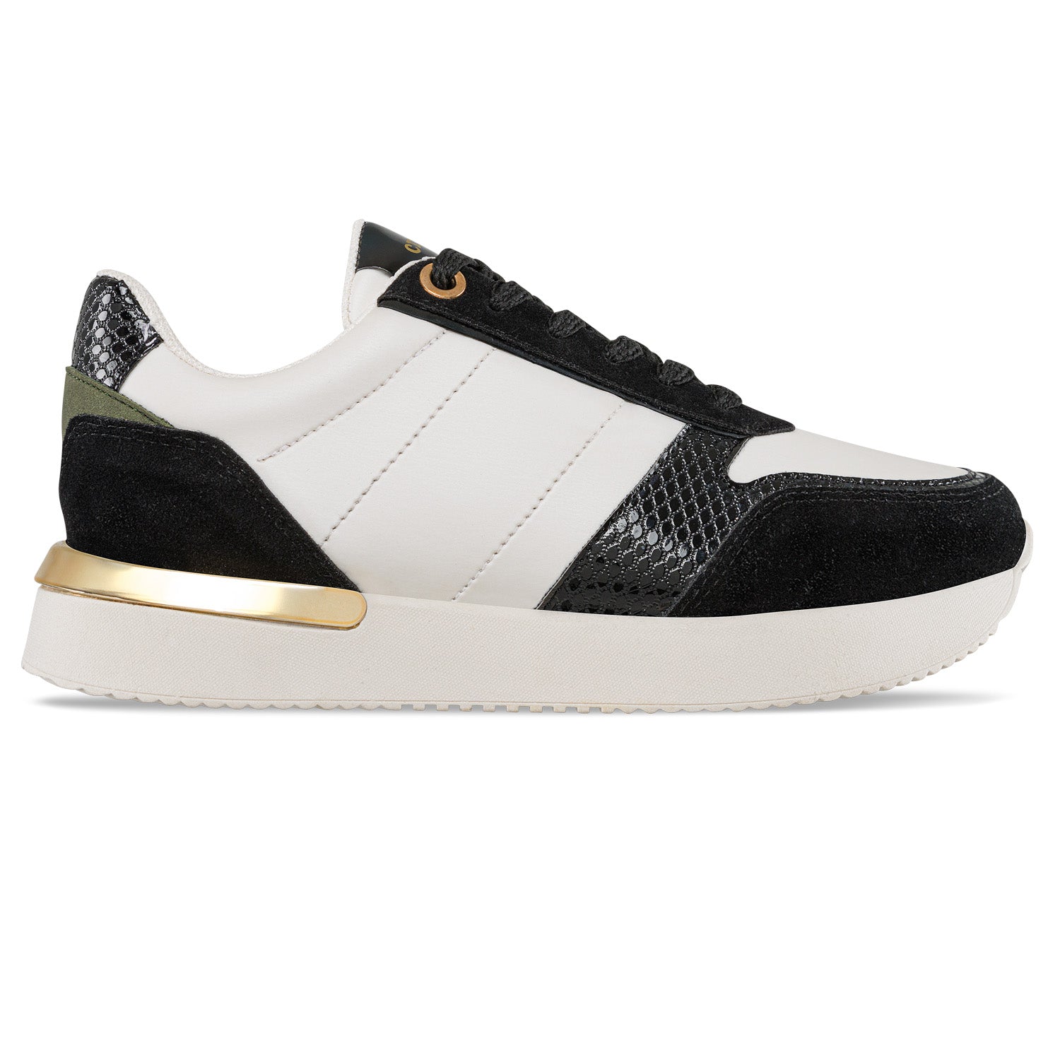 Tenis Urbanos Nuray Negro-Blanco Croydon para Mujer