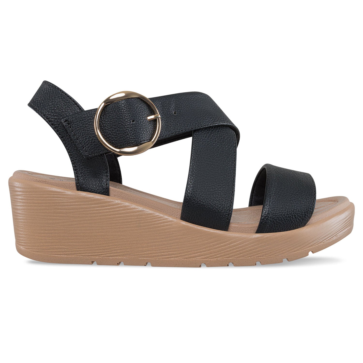 Sandalias Casuales Jaky Negro Croydon para Mujer