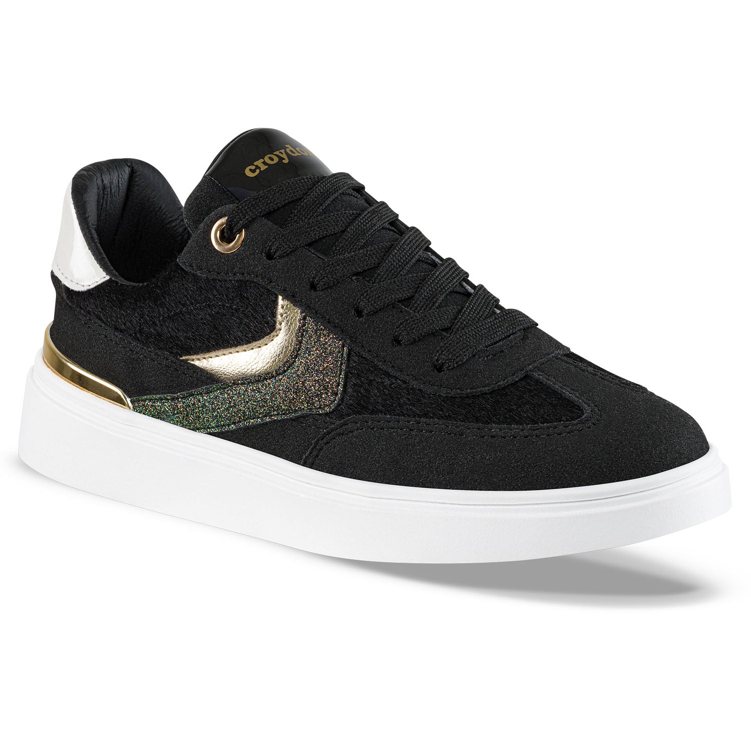 Tenis Urbanos Billie Negro Croydon para Mujer
