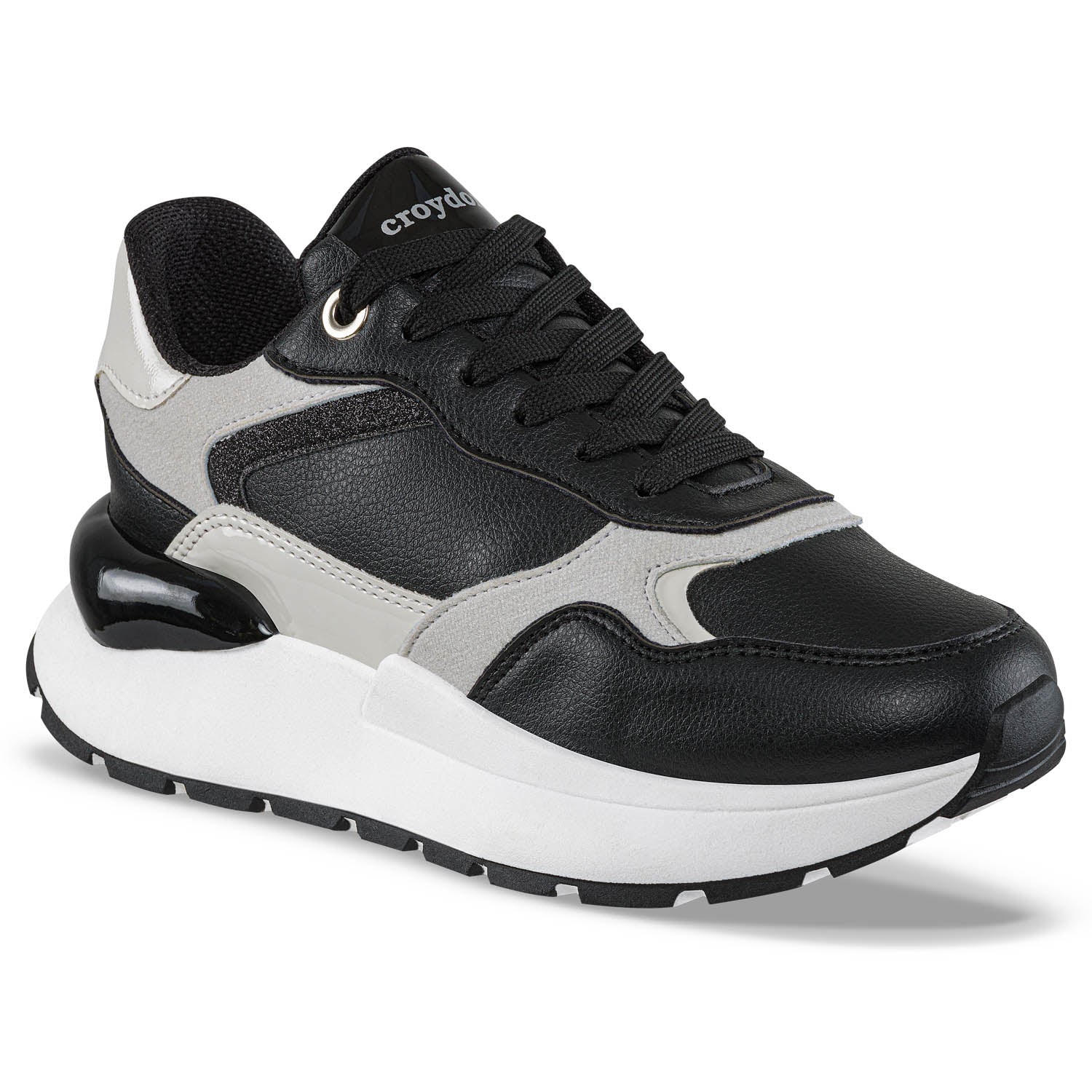 Tenis Urbanos Tabitha Negro Croydon para Mujer