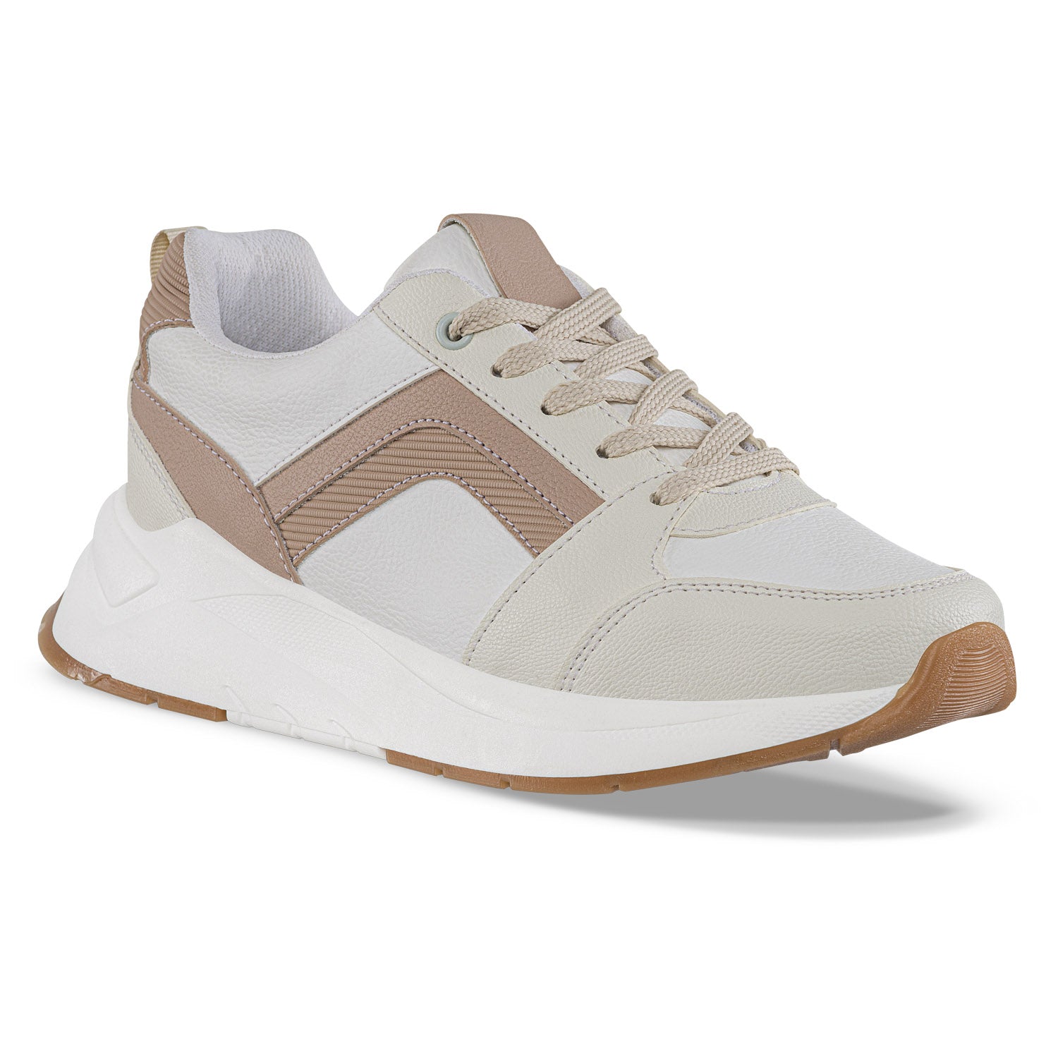 Tenis Urbanos Yannit Beige Croydon para Mujer