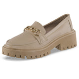 Mocasines Charit Café Claro Croydon para Mujer