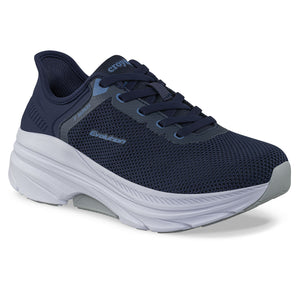 Tenis running Soline azul oscuro para mujer en textil - Croydon