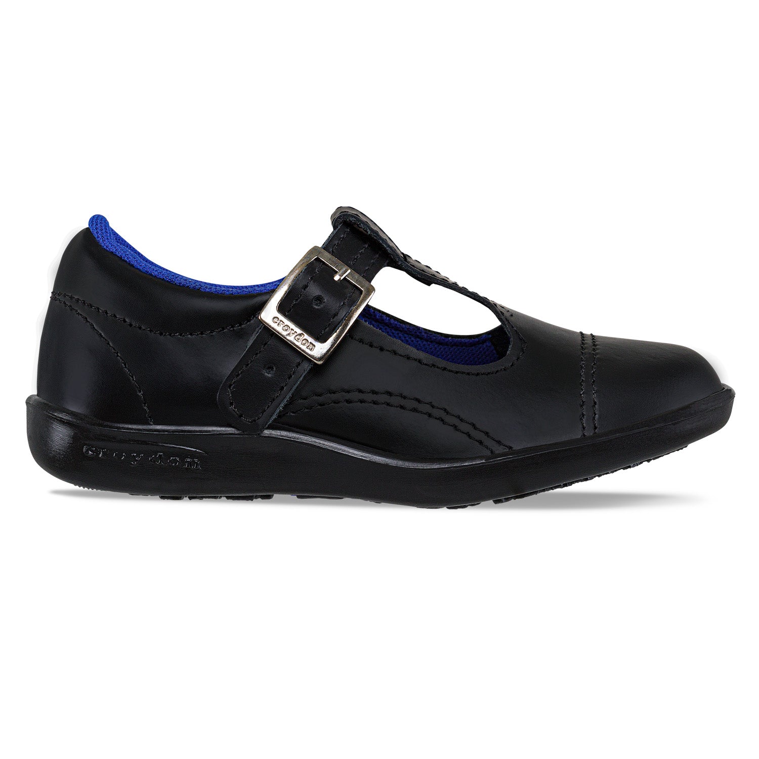 Zapatos Colegio Videl Negro Croydon para Niña