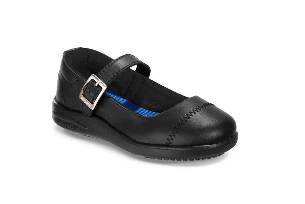 Zapatos Colegio Lorik Negro Croydon para Niña