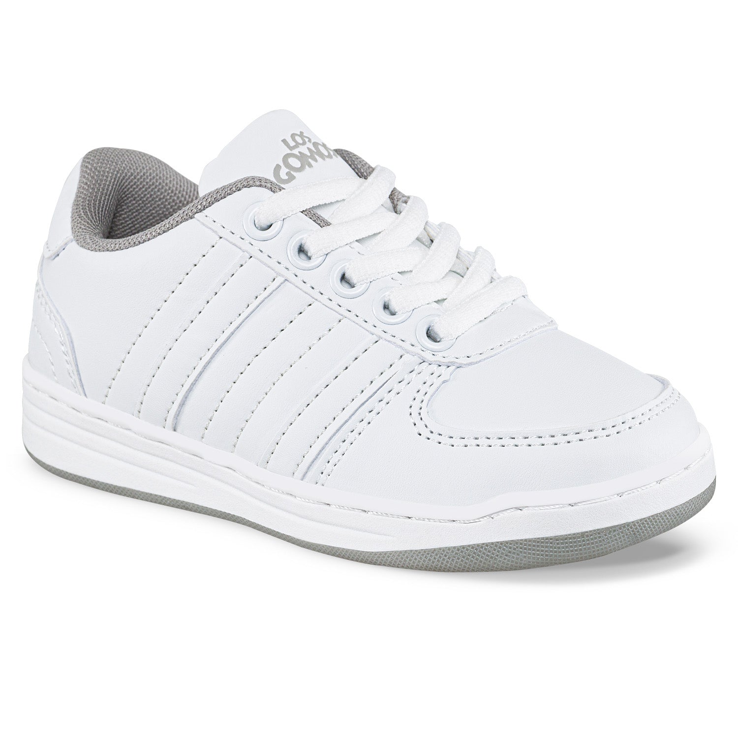 Tenis Colegio Boby Cordon New Gris Los Gomosos Unisex