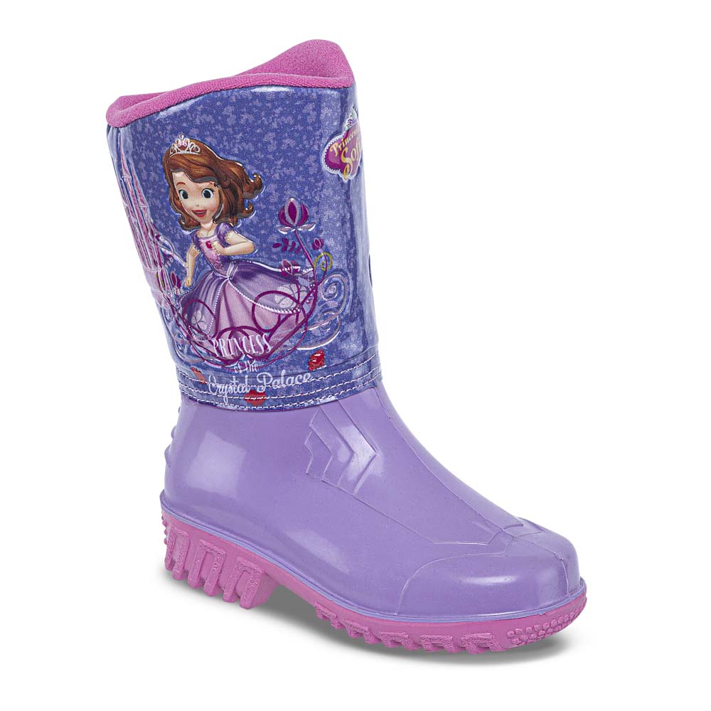 Botas Sofia celeste Fucsia Disney para Niña