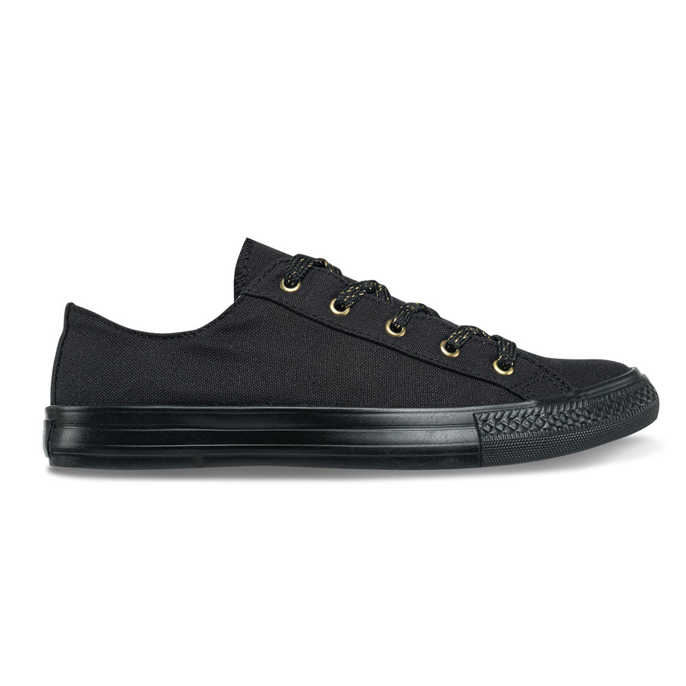 Tenis Casuales School cake Negro Croydon para Mujer