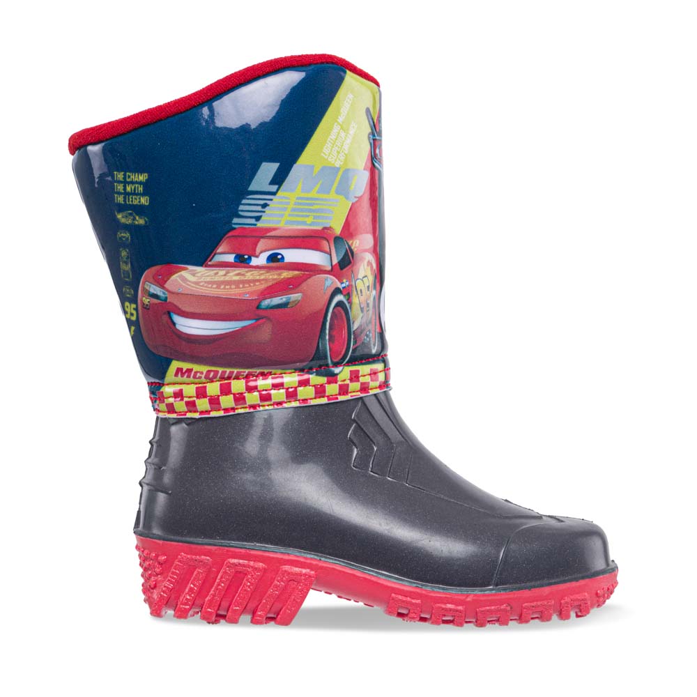 Botas Lluvia Cars Majid Gris-Rojo Disney para Niño