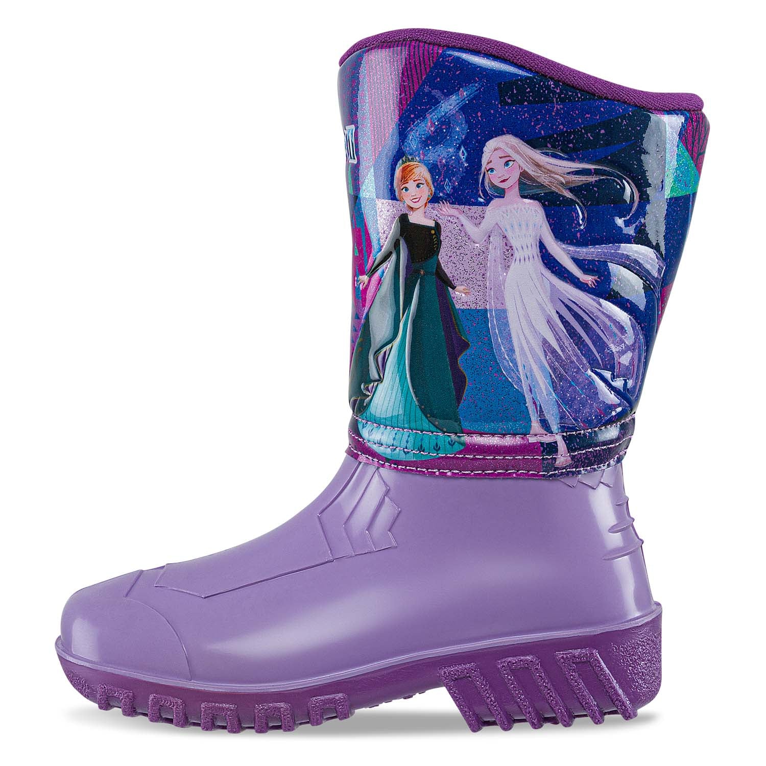 Botas Lluvia Frozen Yurem Lila-Mora Disney para Niña
