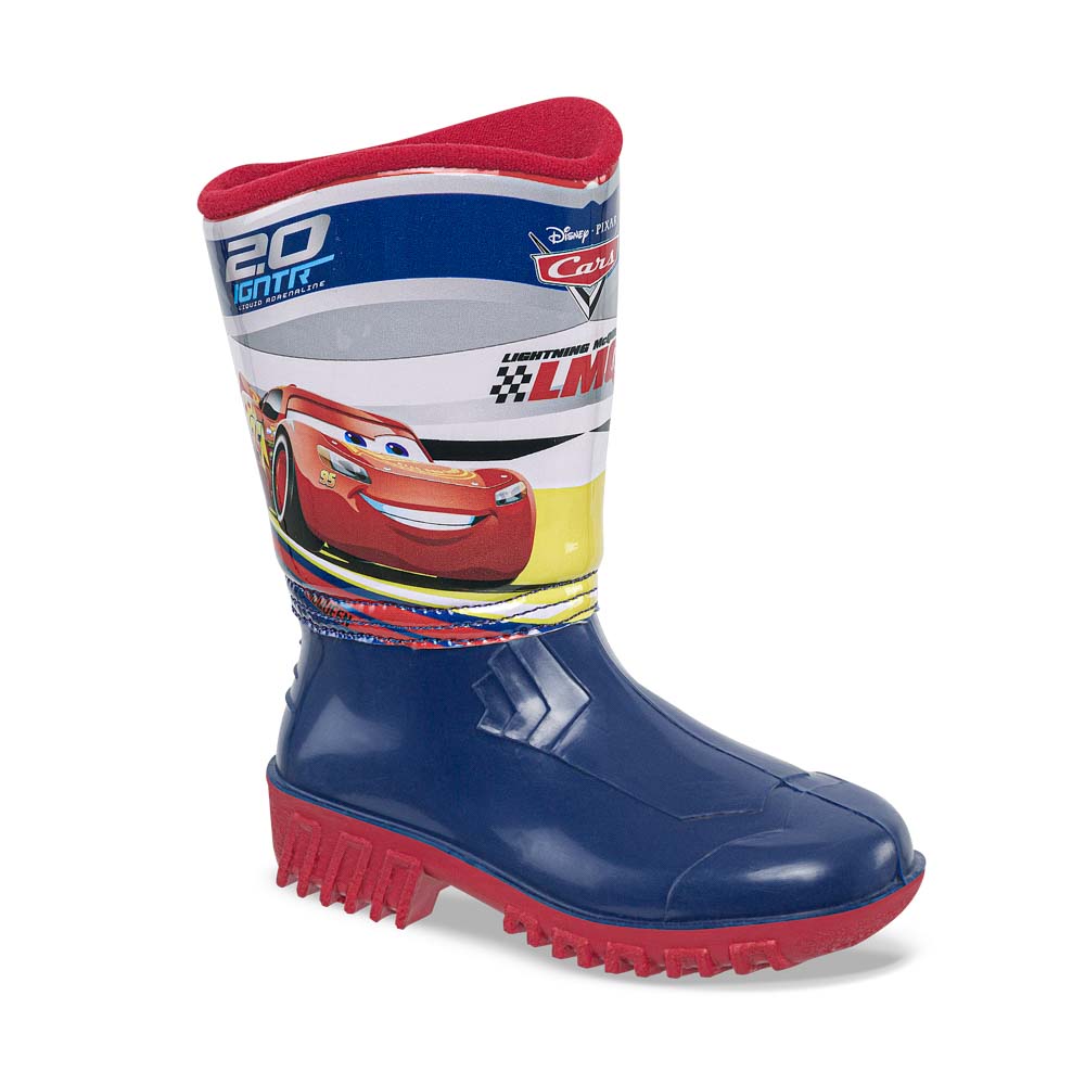 Botas Cars Genis Azul-Rojo Disney para Niño