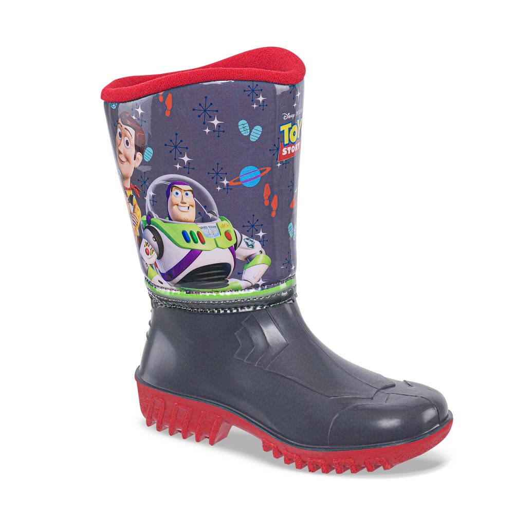 Botas Toy Amadeu Gris-Rojo Disney para Niño