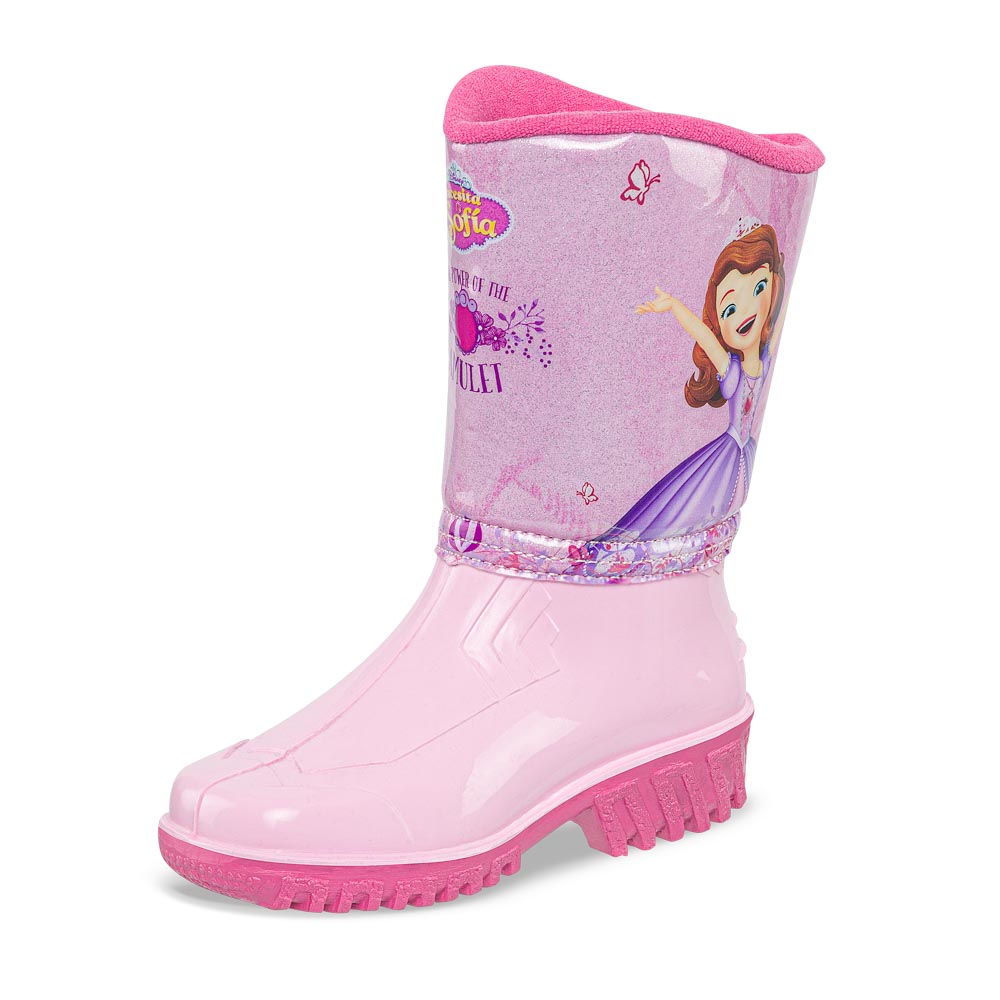 Botas Sofia Begona Rosa-Fucsia Disney para Niña