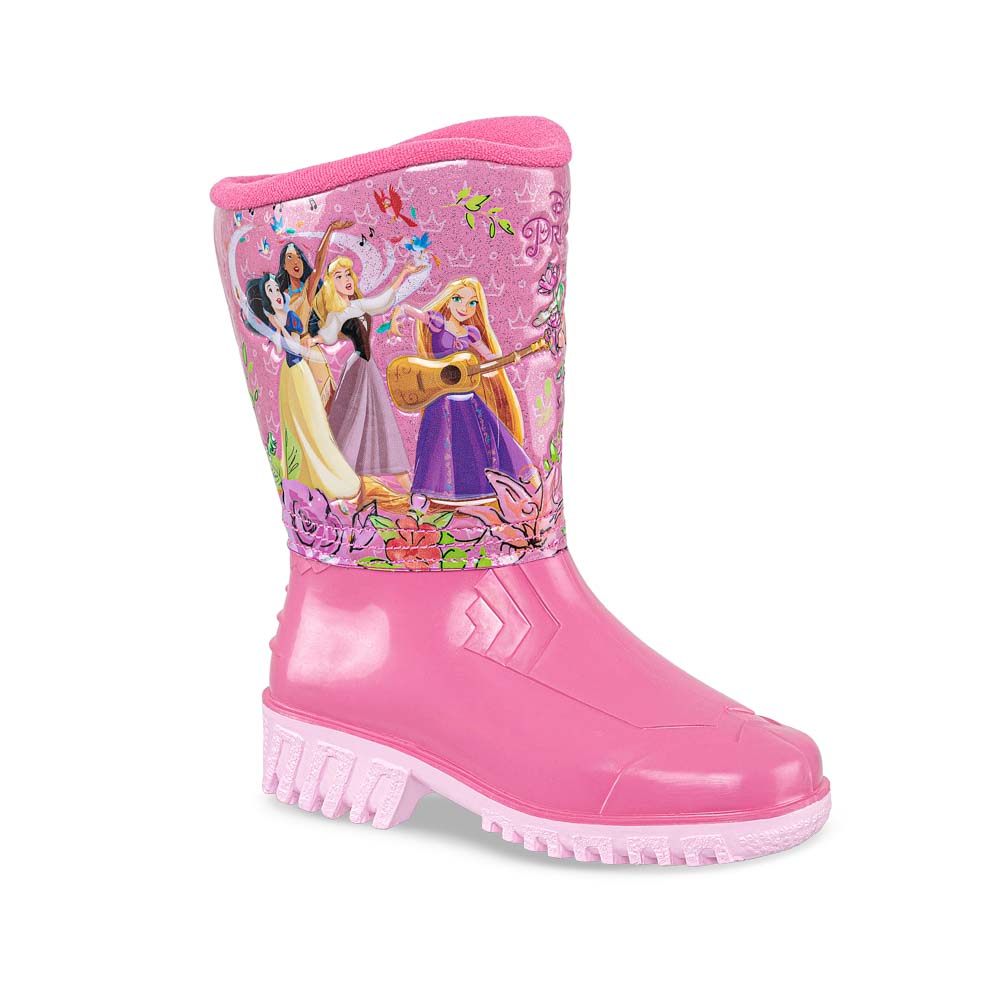 Botas Princesas Halina Fucsia-Rosa Disney para Niña