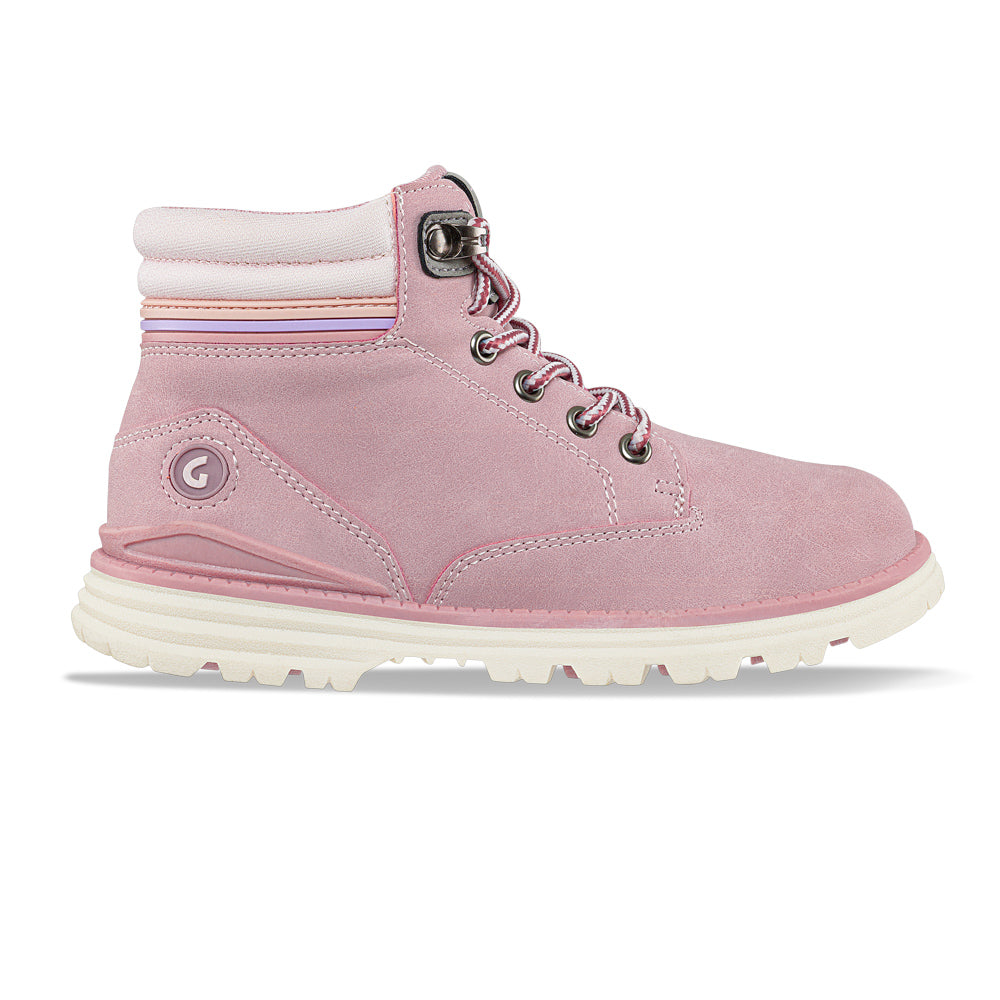 Botas Trense Rosa Los Gomosos para Niña