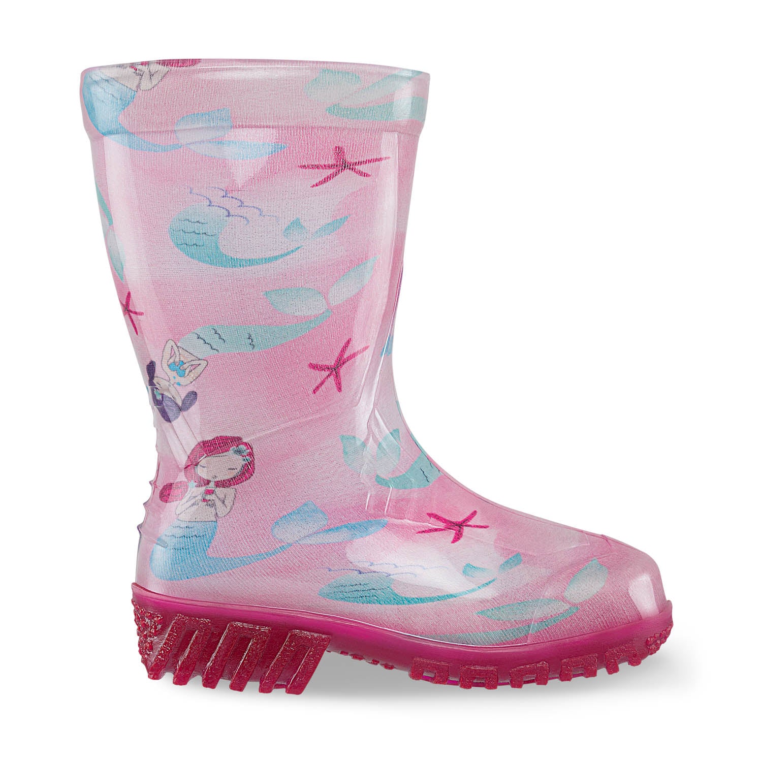Botas Lluvia Crisyel Rosa Croydon para Niña