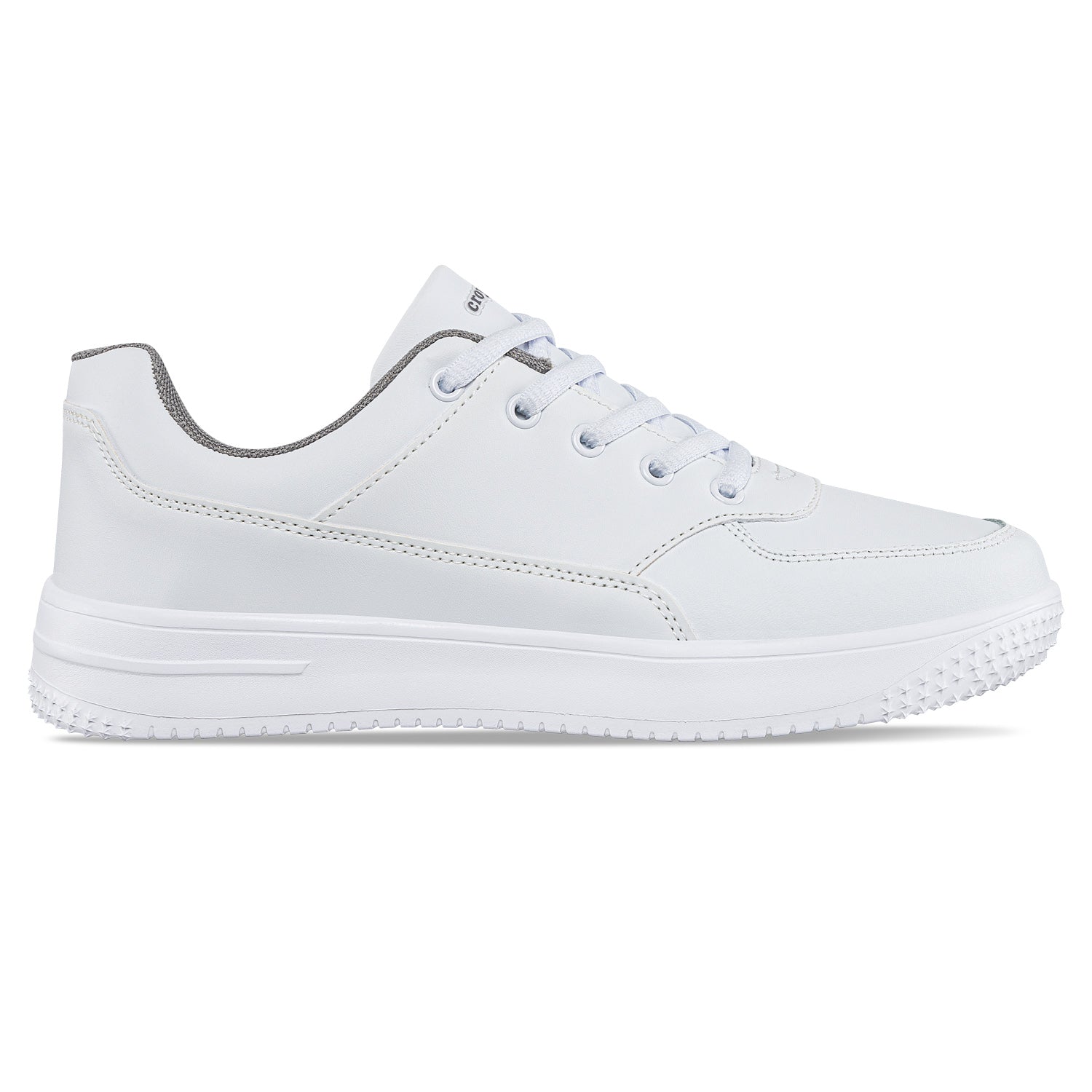 Tenis Colegio Shopir Pro C Blanco-Gris Croydon para Niño y Niña