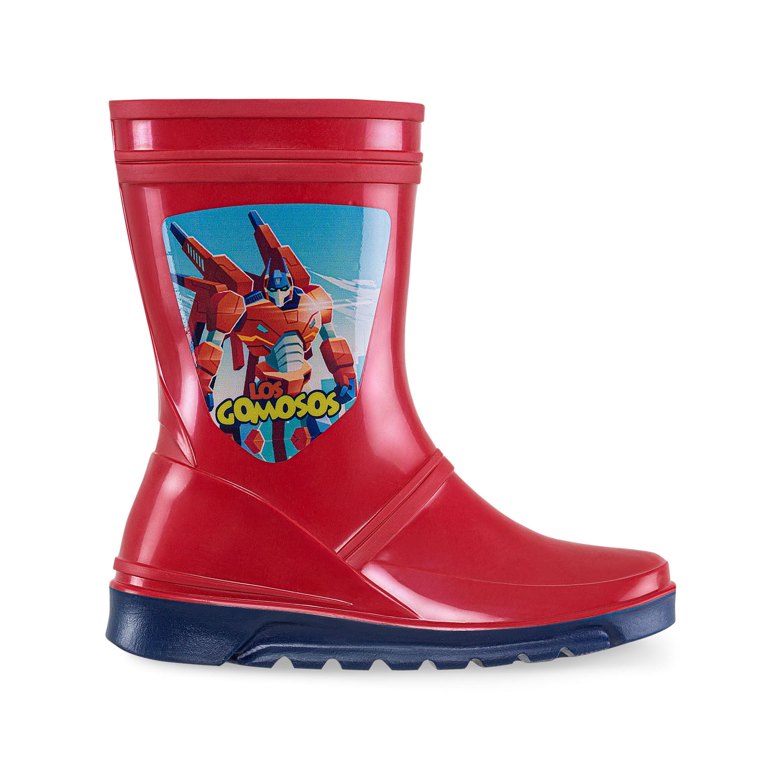Botas Lluvia Crymini Rojo-Azul Los Gomosos para Niño