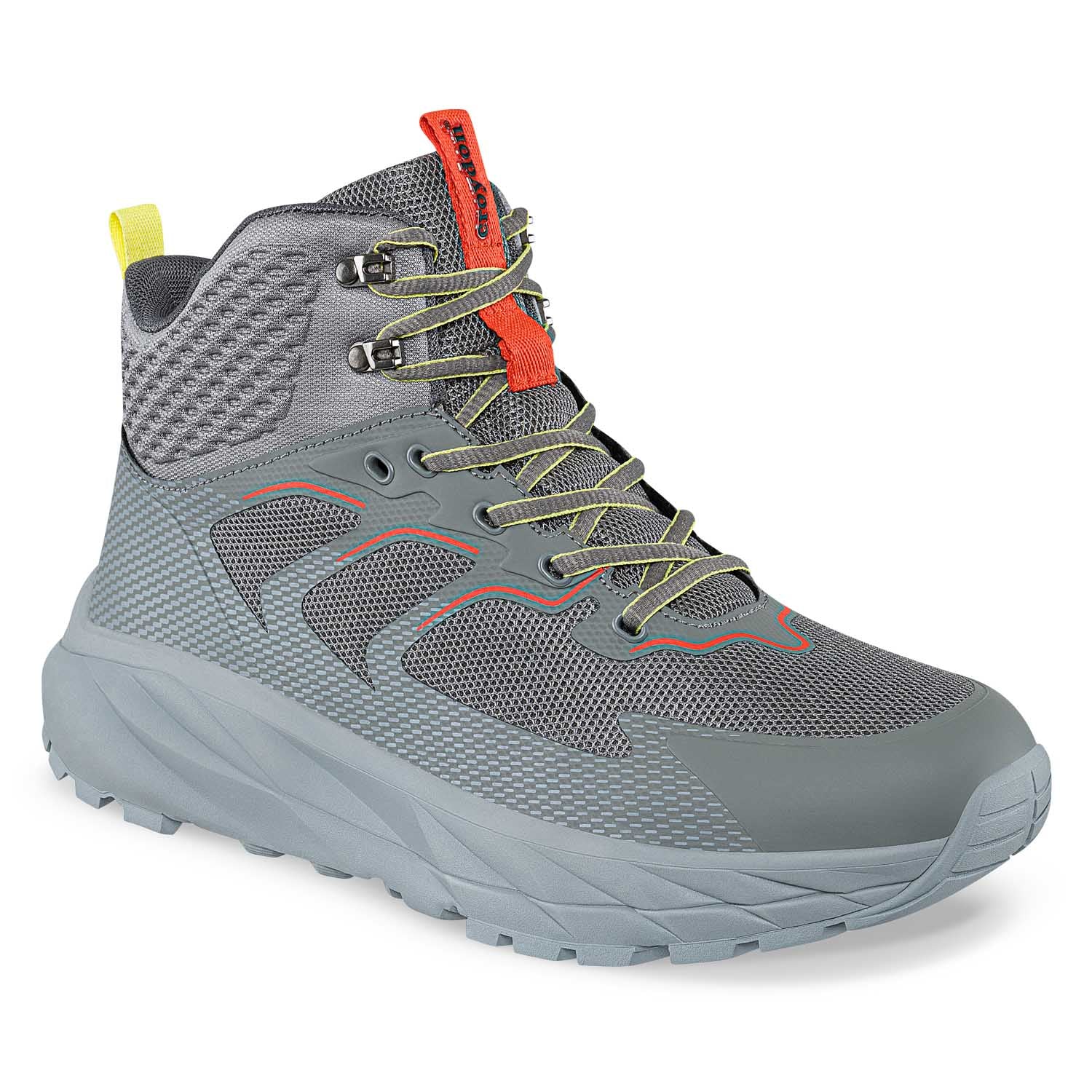 Botas Outdoor Egran Gris Croydon para Hombre