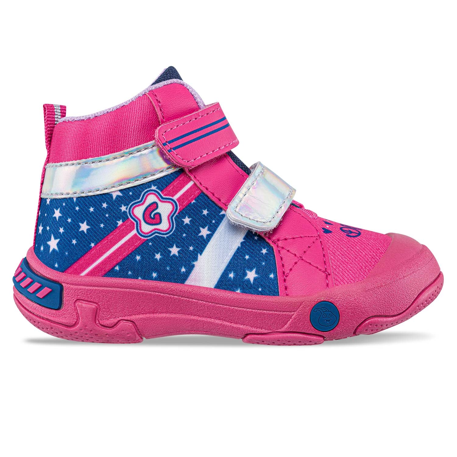 Botines Tiggu Azul O-Fucsia Los Gomosos para Bebé