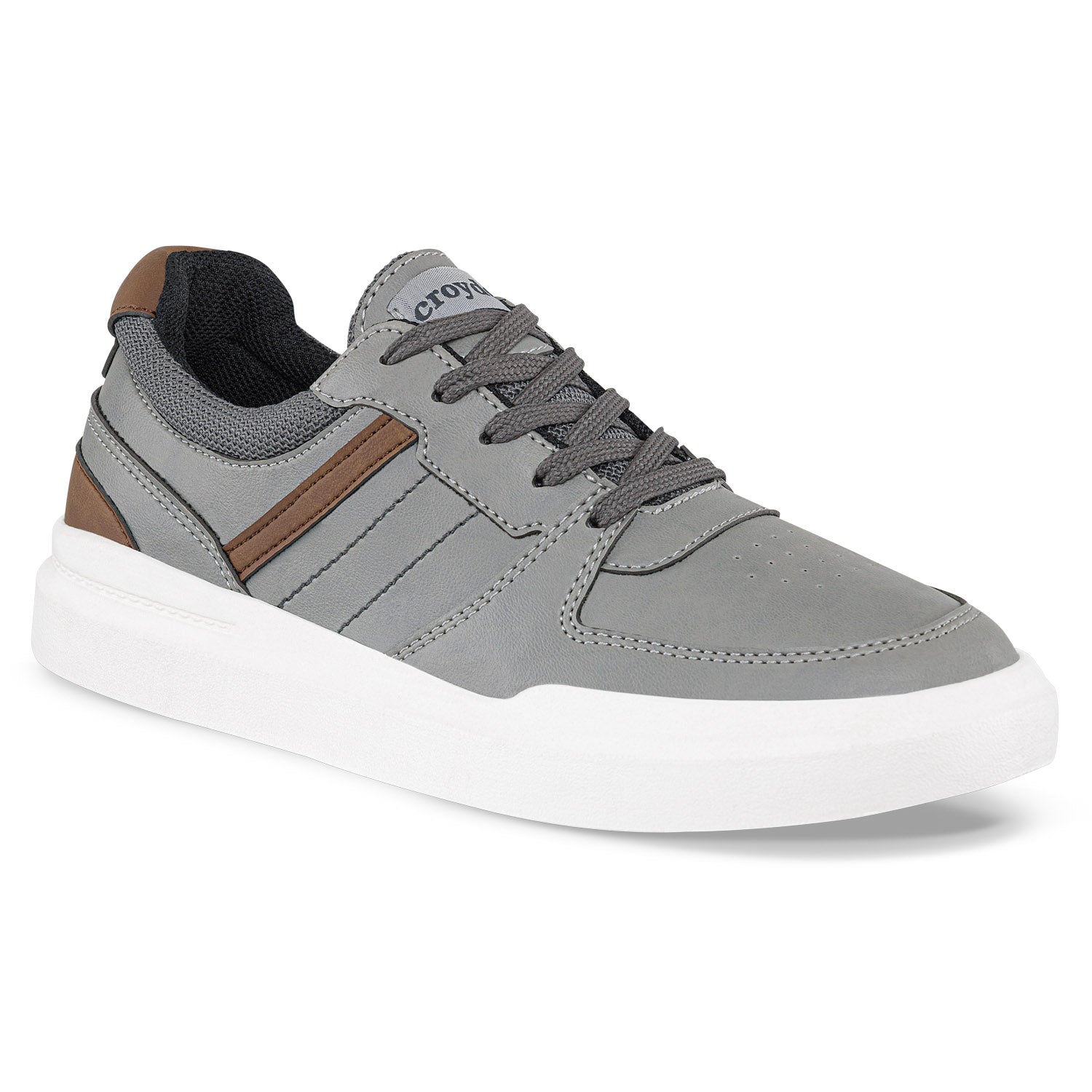 Tenis Casuales Cirino Gris Croydon para Hombre